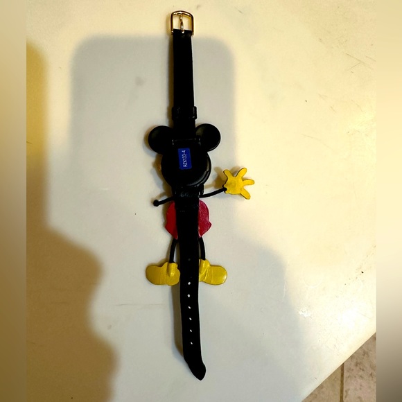 VTG 80’s LORUS RZK133-4 MICKEY MOUSE FULL BODY FLAWED WATCH DISNEY MISSING GLOVE - Picture 13 of 13